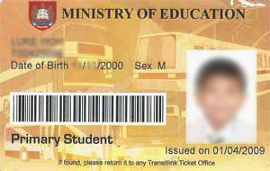 Sample Color Scan of Student ID for Bhutan Visa Application