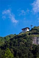 Uphill Dzong