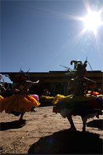 Chaam Dance at the Jambay Lhakhang Drup